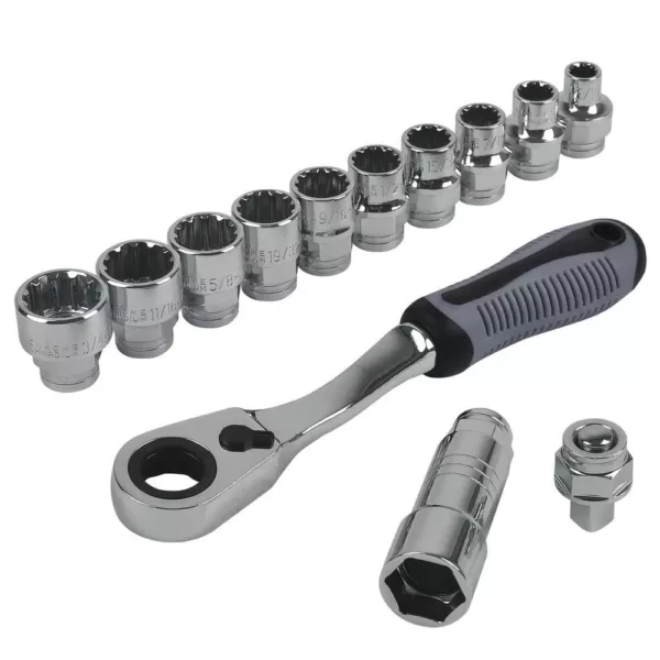 KING Pass-Through Spline Socket Set (13-Pieces)