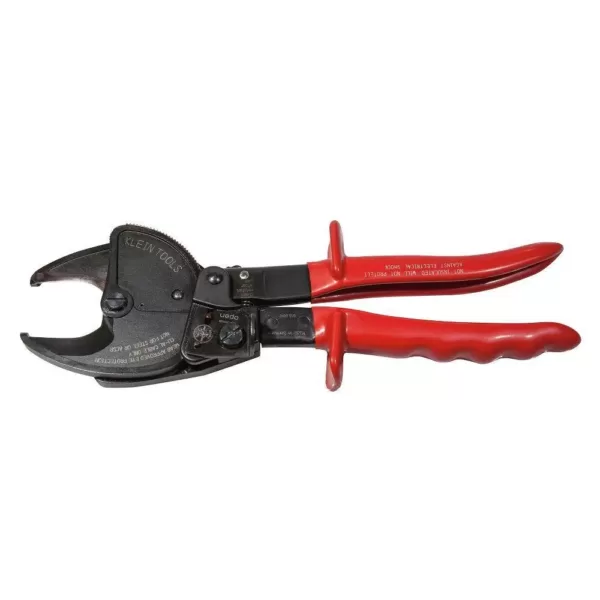 Klein Tools 7.5 in. Open Jaw Ratcheting Cable Cutter