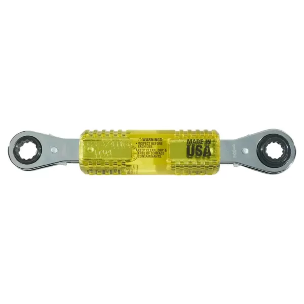 Klein Tools Lineman's Insulating 4-in-1 Box Wrench