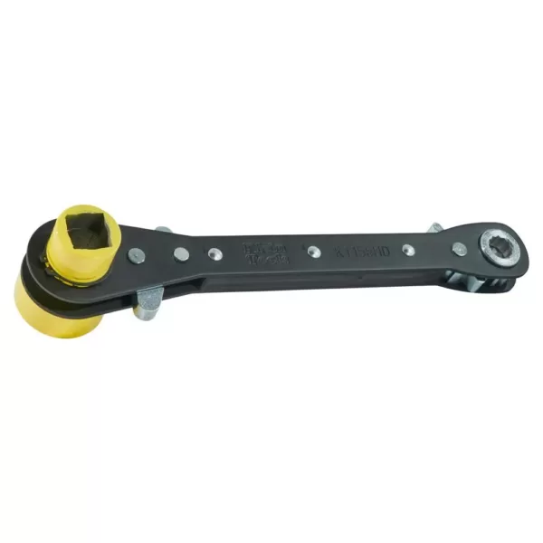 Klein Tools 5-in-1 Heavy Duty Racheting Lineman's Wrench