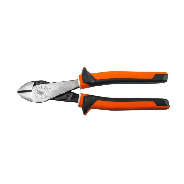 Klein Tools 8 in. Electrician's Insulated High Leverage Diagonal Cutting Pliers