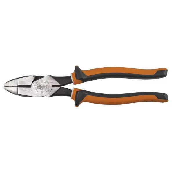 Klein Tools 9 in. Electrician's Insulated High Leverage Side Cutting Pliers