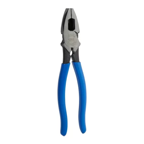 Klein Tools 9 in. Lineman's Bolt-Thread Holding 2000 Series High-Leverage Side Cutting Pliers