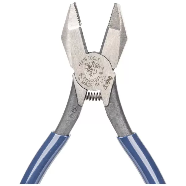 Klein Tools 9 in. Ironworker's Rebar Pliers, Left Handed, Spring Loaded