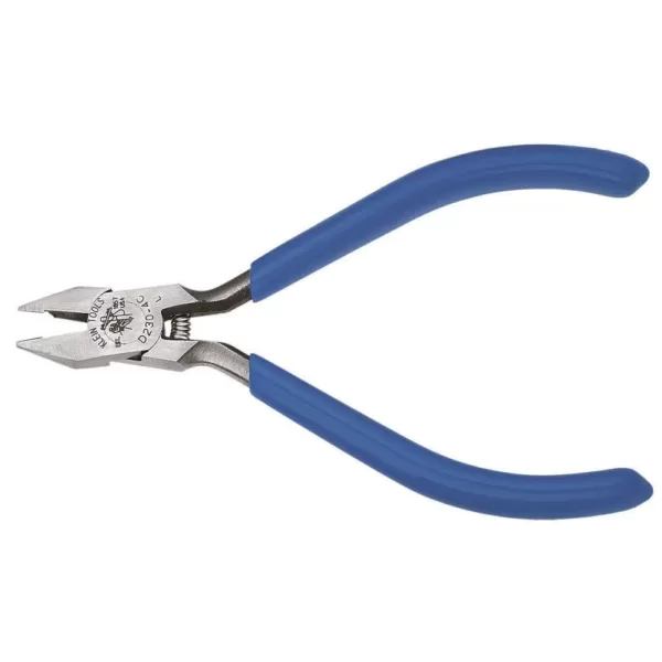 Klein Tools 4 in. Electronics Midget Diagonal Cutting Pliers-Nickel Ribbon Wire Cutters