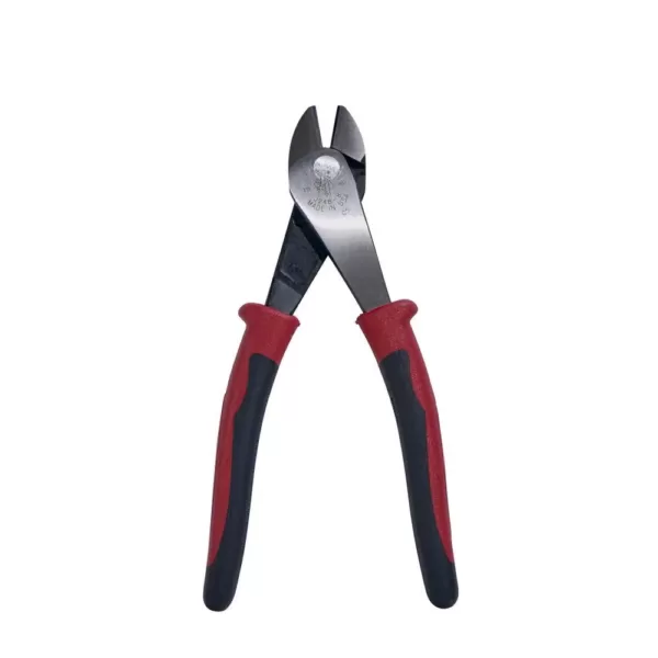 Klein Tools 8 in. Journeyman High Leverage Diagonal Cutting Pliers with Angled Head