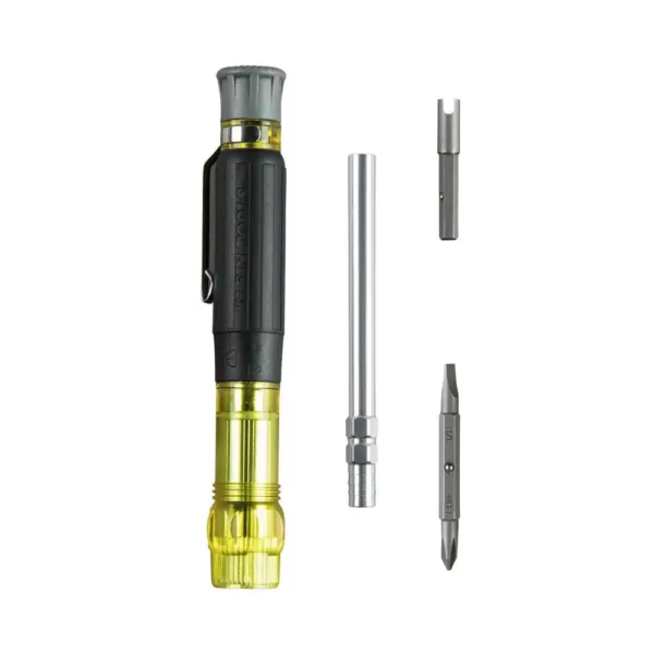 Klein Tools 3-in-1 HVAC Pocket Multibit Screwdriver