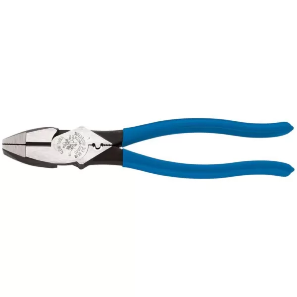 Klein Tools 9 in. Heavy Duty Side Cutting Crimping Pliers