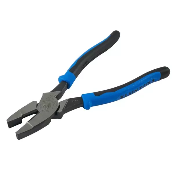 Klein Tools 9 in. Journeyman High Leverage Side Cutting Pliers for Heavy Duty Cutting