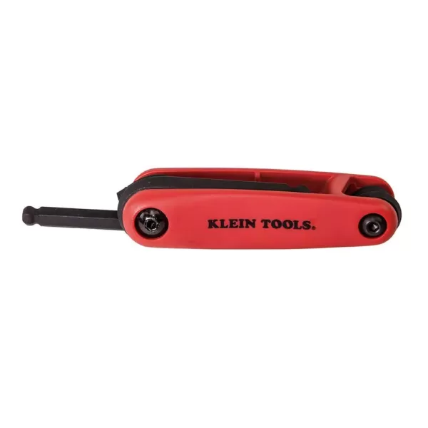 Klein Tools 5-Metric Sizes Grip-It Hex Key Set