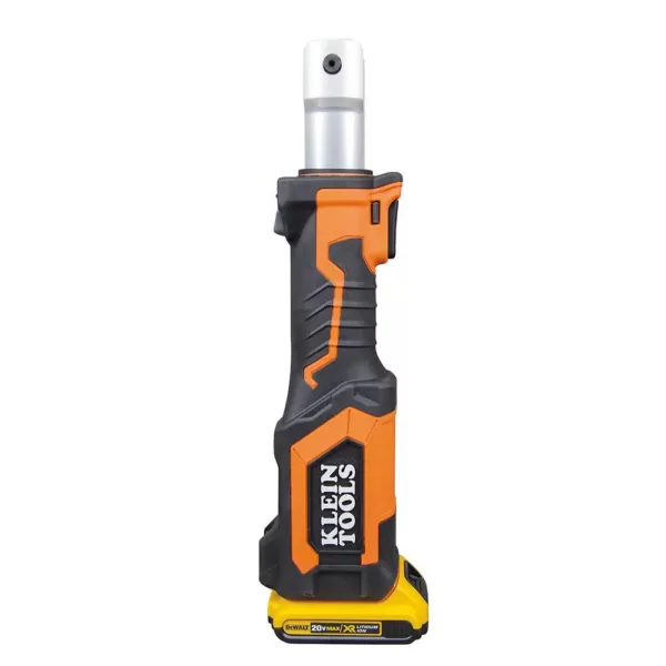 Klein Tools Battery-Operated BG Die/D3 Groove Crimper with Two 2 Ah Batteries Charger and Bag