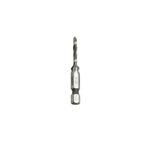 Klein Tools 1/4 in. High Speed Steel 6-32 Drill Tap