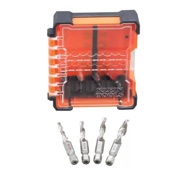 Klein Tools High Speed Steel Drill Tap Tool Kit (4-Piece)