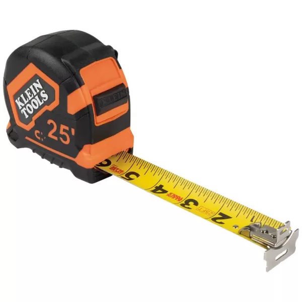 Klein Tools 25 ft. Tape Measure with Magnetic Double-Hook