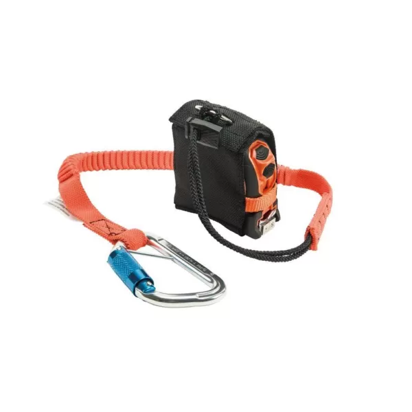 Klein Tools Tool Tether (15 lbs.) with Triple-Locking Carabiner