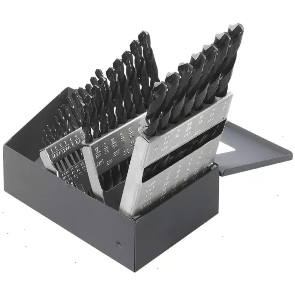 Klein Tools High Speed Steel Regular Point Drill Bit Set (29-Piece)