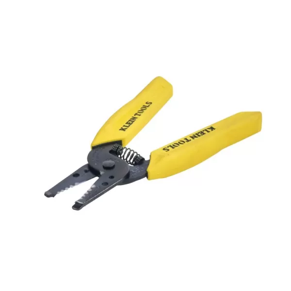 Klein Tools 6-1/4 in. Wire Stripper and Cutter for 10-18 AWG Solid Wire