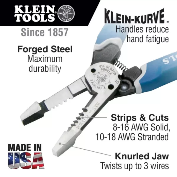 Klein Tools Klein-Kurve Heavy Duty Wire Stripper