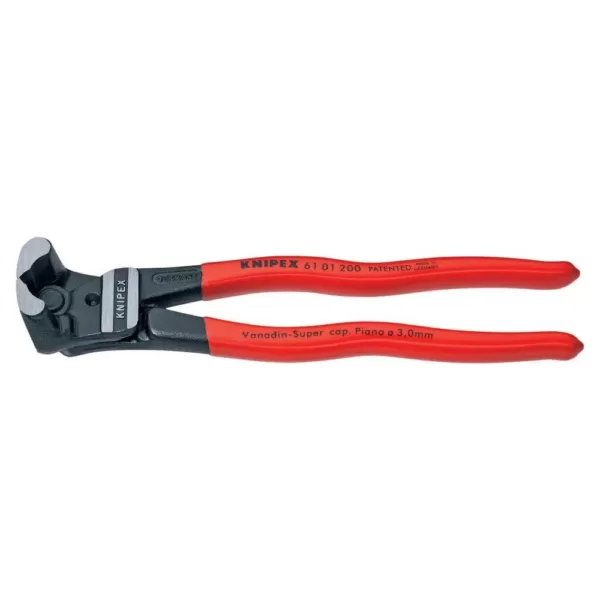 KNIPEX 8 in. High Leverage Cross Cut Bolt End Cutting Pliers