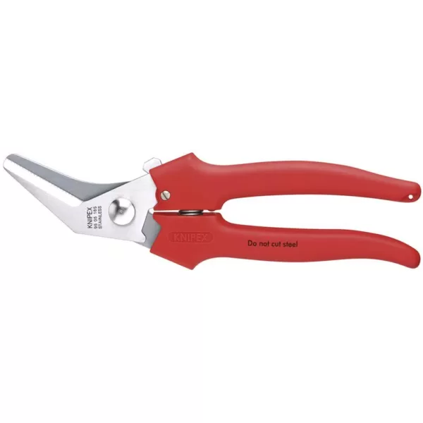 KNIPEX 7-1/4 in. Combination Shears with 40-Degree Angled Head