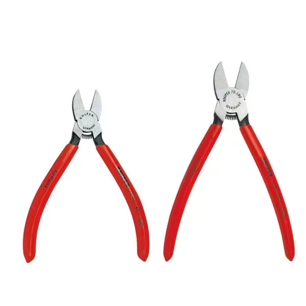 KNIPEX Diagonal Flush Cutter Set (2-Piece)