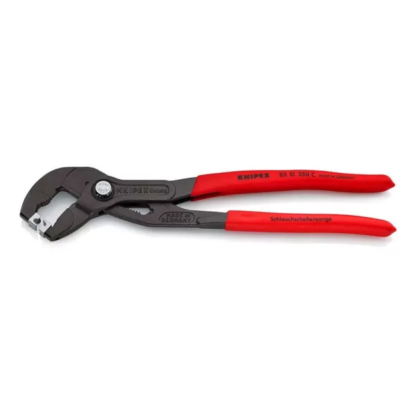 KNIPEX 10 in. Hose Clamp Pliers for Click Clamps