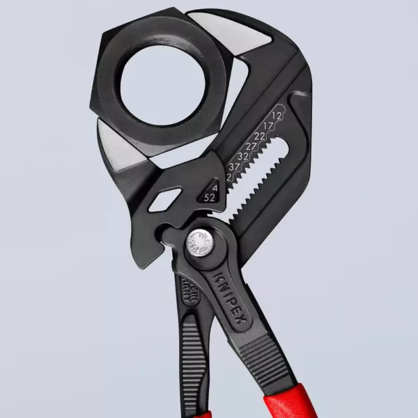 KNIPEX 10 in. Pliers Wrench in Black