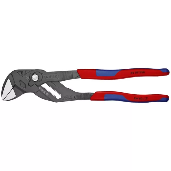 KNIPEX 10 in. Pliers Wrench in Black and Slim Comfort Grip Handles