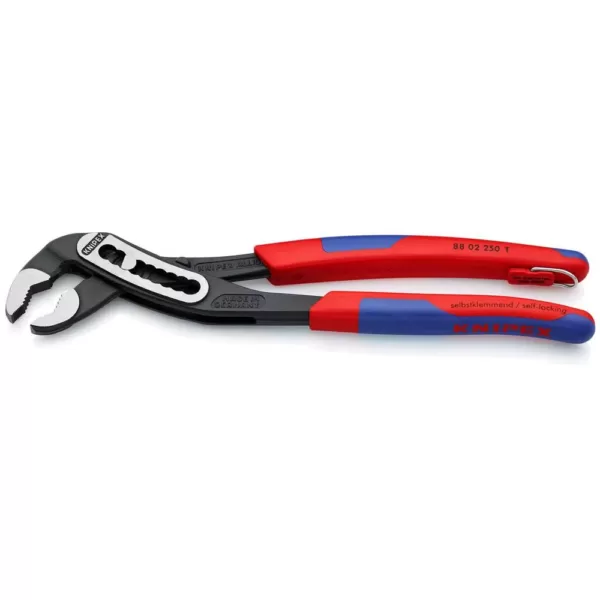 KNIPEX 10 in. Alligator Pliers with Dual-Component Comfort Grips and Tether Attachment