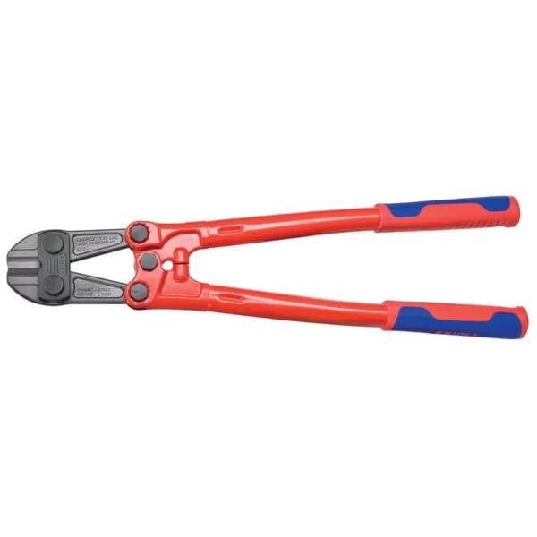 KNIPEX 18-1/4 in. Large Bolt Cutters with Multi-Component Comfort Grip, 48 HRC Forged Steel