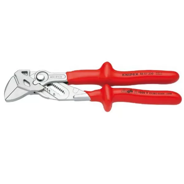 KNIPEX 10 in. 1,000-Volt Insulated Pliers Wrench