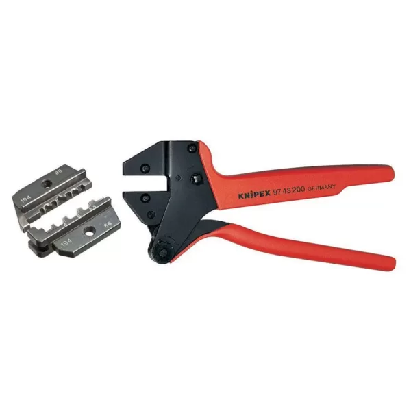 KNIPEX Crimp System Pliers and Crimp Die: Solar Connectors for MC3 Multi-Contact