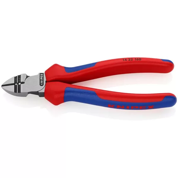 KNIPEX 6-1/4 in. Diagonal Cutter and Insulation Stripper