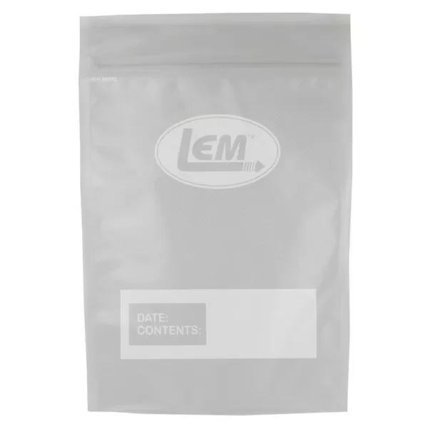 LEM 11 in. x 16 in. Zipper Top Gallon Size Vacuum Bags