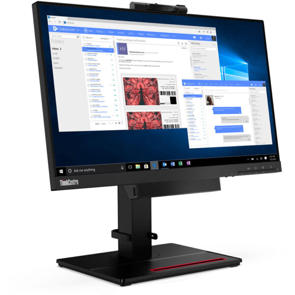 Lenovo ThinkCentre Tiny-In-One 22 Gen 4 21.5" 16:9 Video Conferencing FHD IPS Monitor