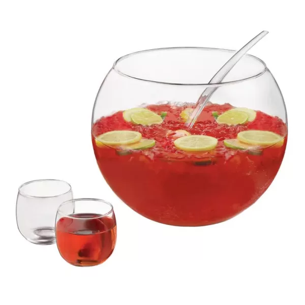 Libbey Selene 11.7 oz. Punch Bowl Set