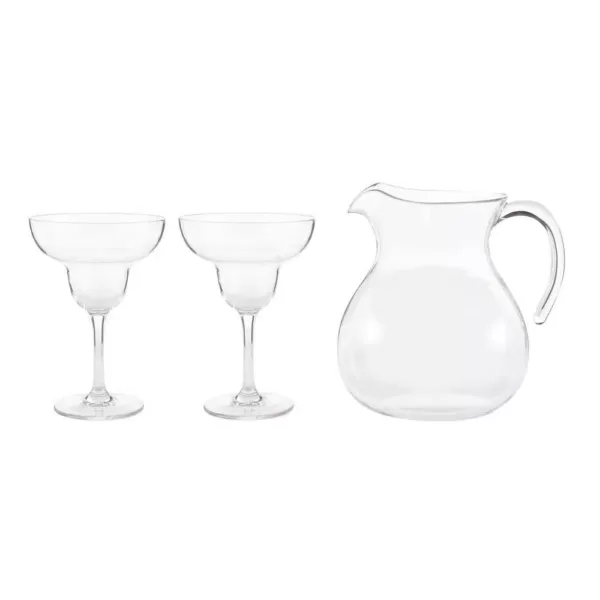 Libbey Indoors Out 7-Piece Break-Resistant Margarita Entertaining Set