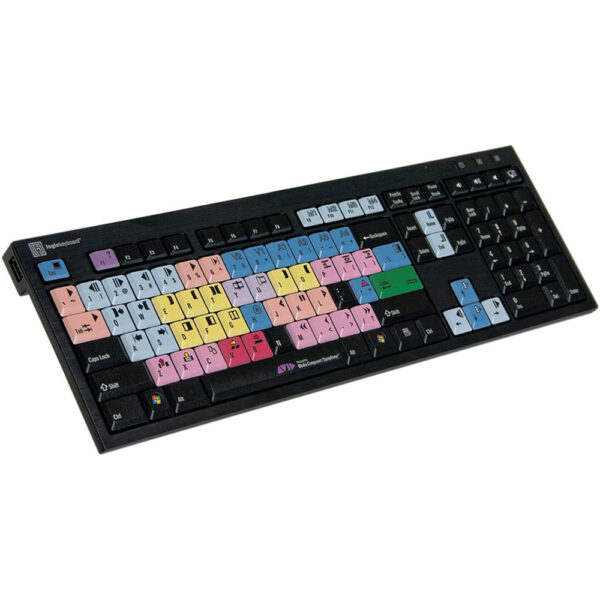 LogicKeyboard Nero PC Slim Line Keyboard for Avid Media Composer