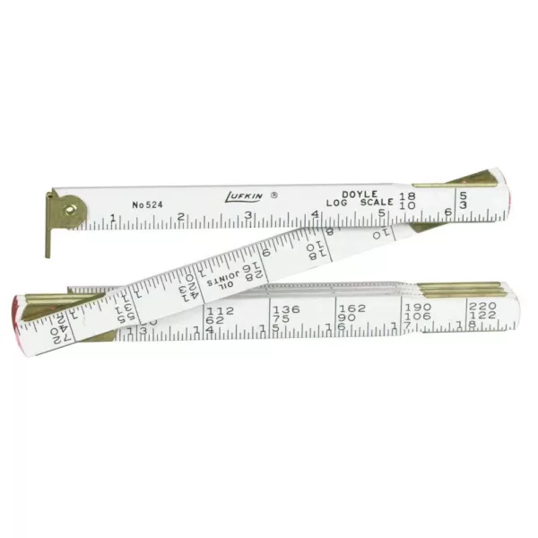 Lufkin 48 in. x 5/8 in. Doyle Log Ruler