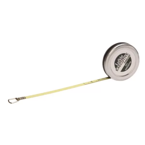 Lufkin 6.56 ft. (6mm x 2m) Executive Diameter Pocket Tape Measure