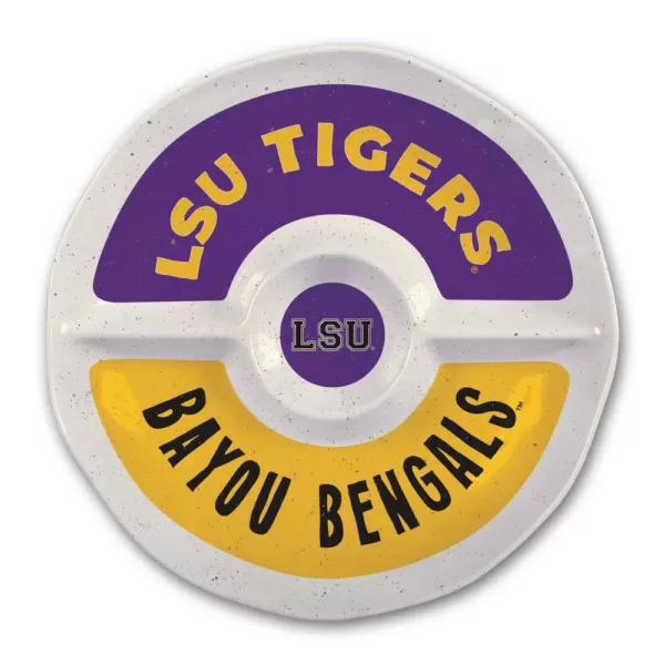 Magnolia Lane LSU 15 in. Chip and Dip Server