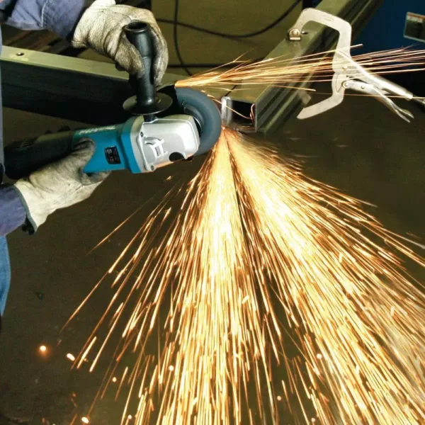 Makita 13 Amp 4-1/2 in. SJS High-Power Paddle Switch Angle Grinder