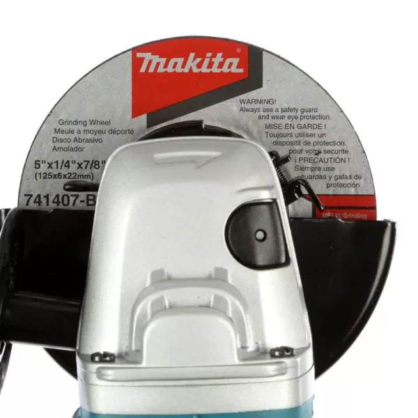 Makita 12 Amp 5 in. SJS High-Power Angle Grinder