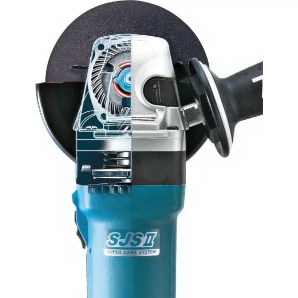 Makita 12 Amp 5 in. SJS II High-Power Angle Grinder