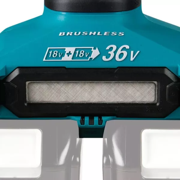 Makita 18-Volt X2 LXT Lithium-Ion 36V Brushless Cordless 7 in. Paddle Switch Cut-Off/Angle Grinder w/ Electric Brake Tool Only