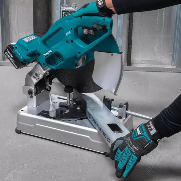 Makita 18-Volt X2 LXT Lithium-Ion 36-Volt Brushless Cordless 14 in. Cut-Off Saw with Electric Brake, 5.0 Ah