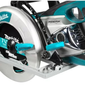 Makita 15 Amp 7-1/4 in. Corded Lightweight Magnesium Hypoid Circular Saw with built in fan and 24T Carbide blade