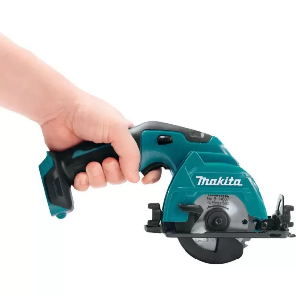 Makita 12-Volt MAX CXT Lithium-Ion 3-3/8 in. Cordless Circular Saw (Tool-Only)