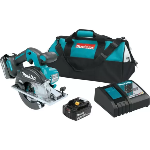 Makita 18-Volt 5.0Ah LXT Lithium-Ion Cordless 5-7/8 in. Metal Cutting Saw Kit