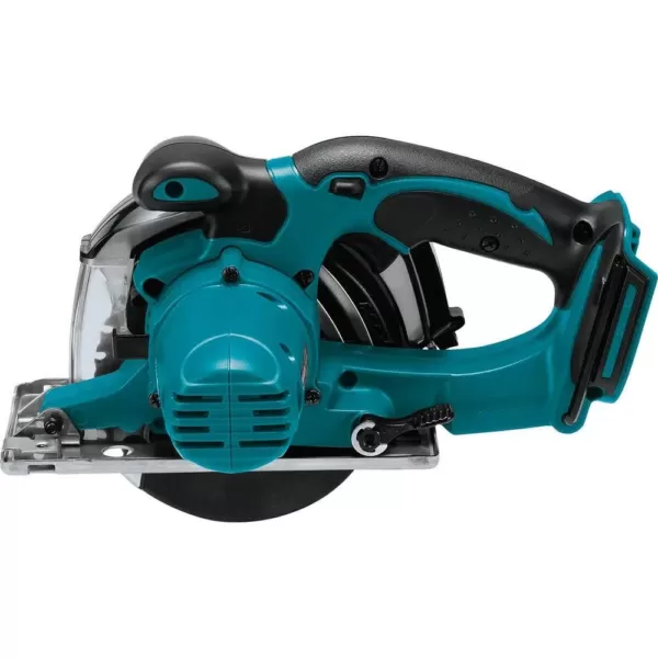 Makita 18-Volt LXT Lithium-Ion Cordless 5-3/8 in. Metal Cutting Saw with Electric Brake and Chip Collector Tool-Only